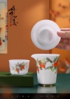 Shishi Ruyi Jadeite Tea Set from Tao Li Family 014 Specification image
